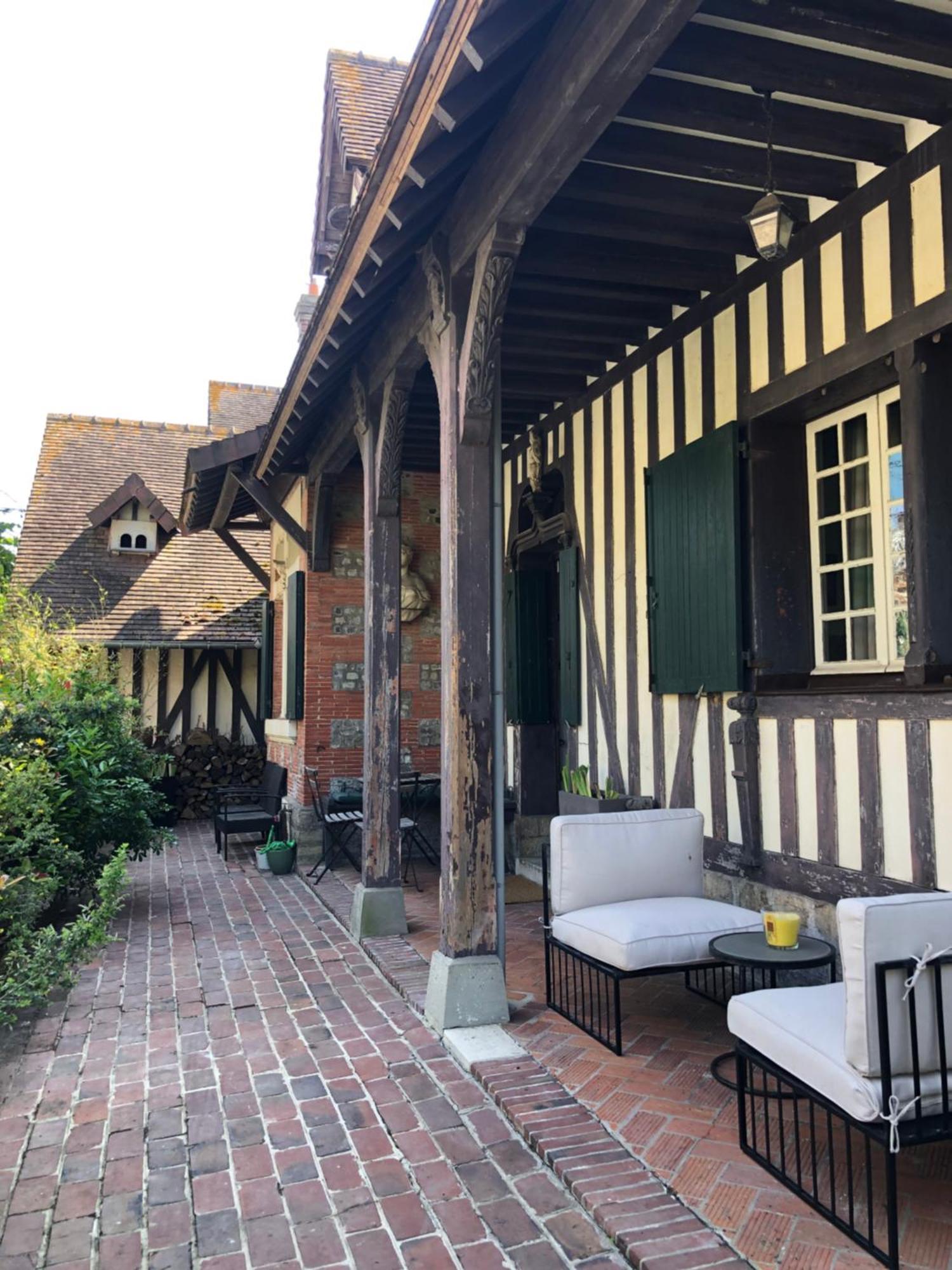 Villa Maurice Cabourg Bagian luar foto